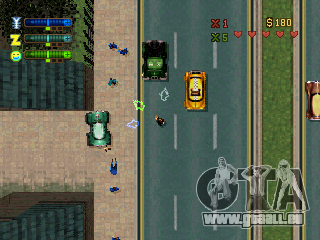 Versionen von GTA 2: PS-Version in Nordamerika