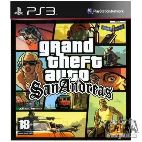 Récentes ports GTA SA: la version PS3 de l'Amérique