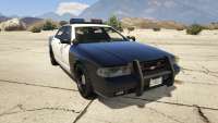 GTA 5 Vapid Police Cruiser - vue de face