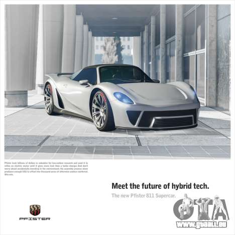 Nouveau Pfister 811 supercar et le Jour de l'Indépendance de l'événement dans GTA Online