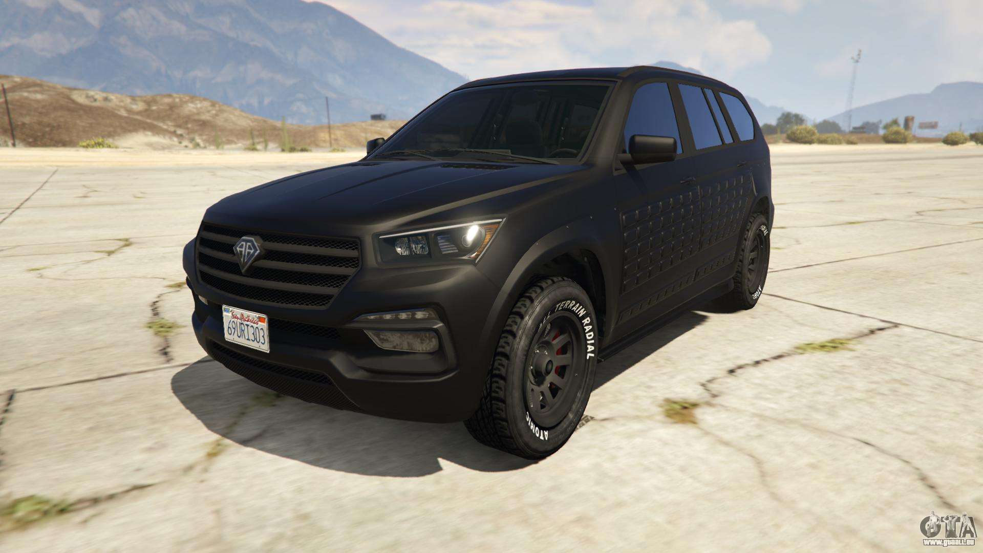 Benefactor XLS (Armored) aus GTA Online - Vorder-Ansicht