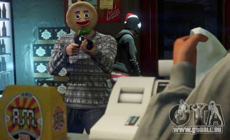 Noël le masque dans GTA Online