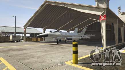 Ein Militär-jet in GTA 5