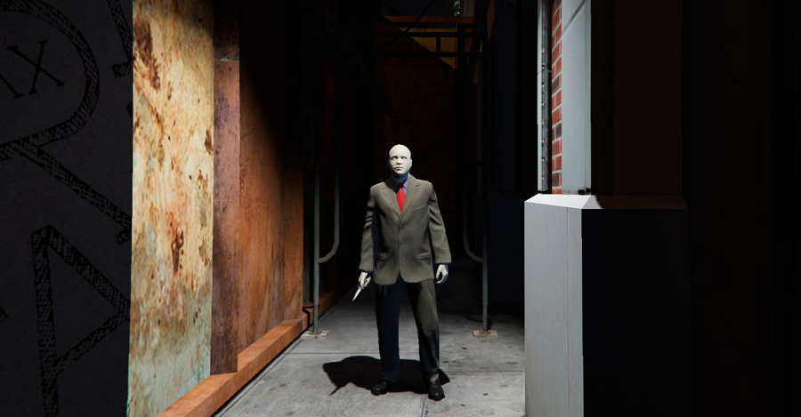 Effrayant slenderman de GTA 5