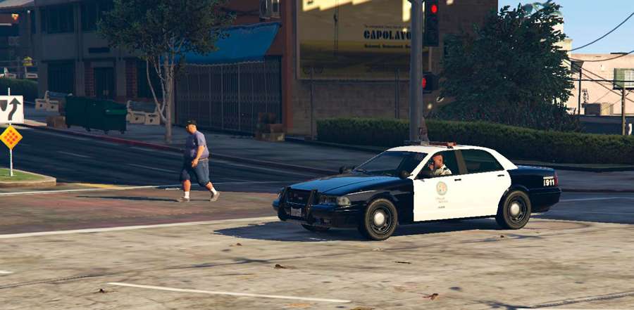 Wie gehen die Polizei in GTA 5