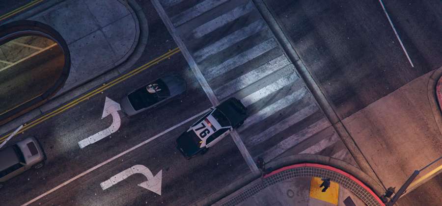 Tuning-Polizei-Auto in GTA 5