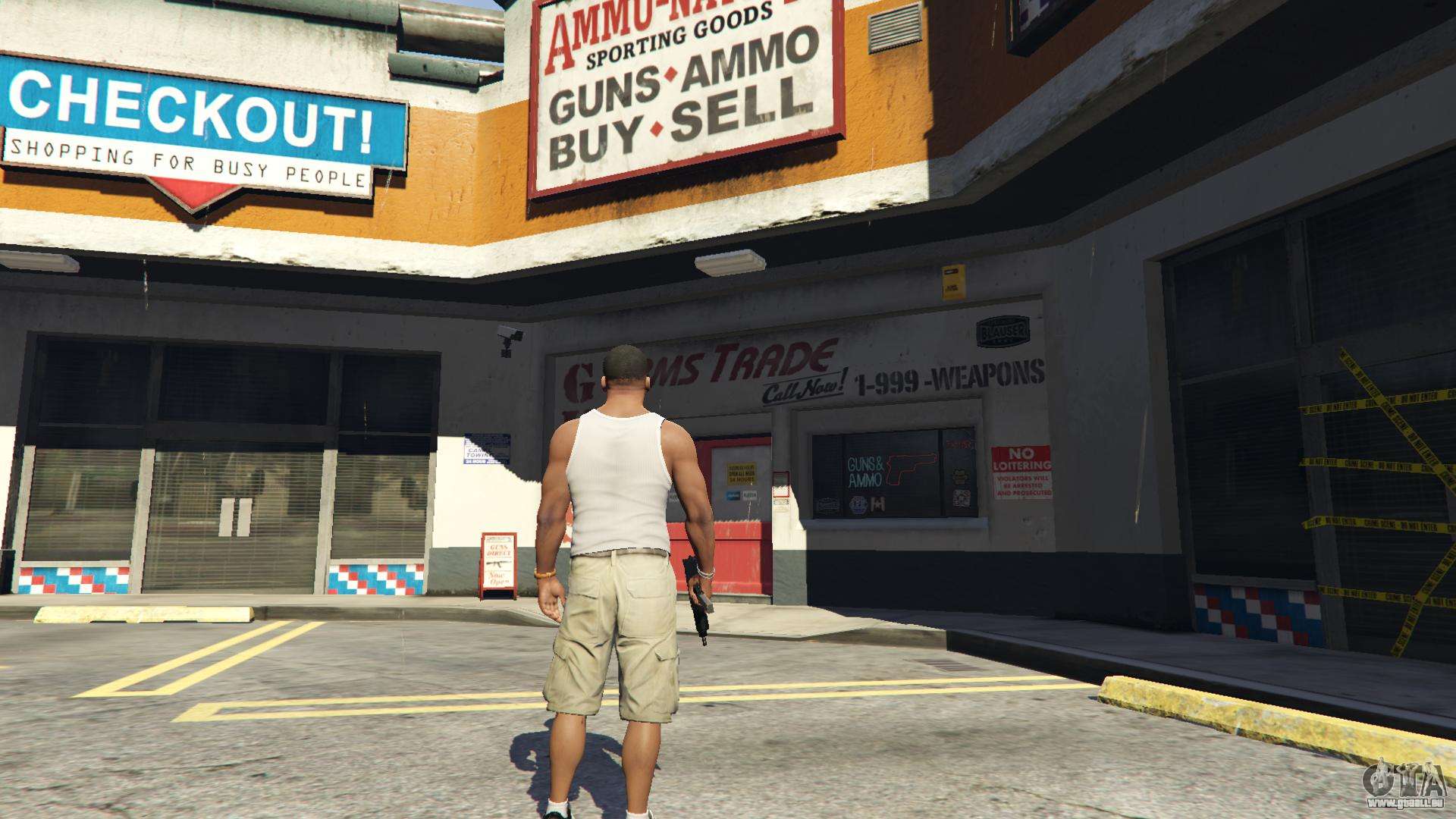 Comment faire pour changer d'armes dans GTA 5, image size:1920x1080