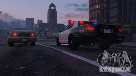 Tuning voiture de police dans GTA 5