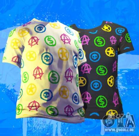 T-shirt gratuit dans GTA 5