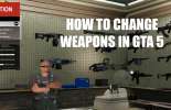Le changement d'armes dans GTA 5