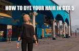 Färben Sie Ihre Haare in GTA 5 online