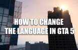 Ändern der Sprache in GTA 5