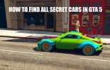 Wege zu finden, GTA 5 secret cars