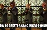 So erstellen Sie eine gang in GTA 5 online