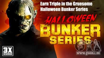 Verdient dreifache Belohnungen in der grausamen Halloween-Bunkerserie