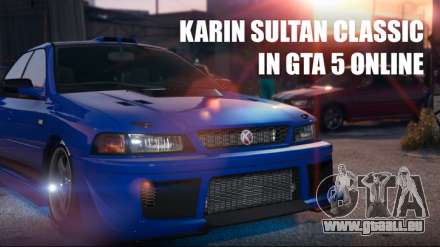 Karin Sultan Classic mis en vente dans GTA 5 Online