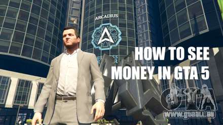 Wie sehen Geld in GTA 5