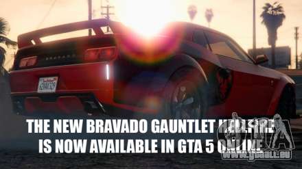 Nouvelle Bravade Gauntlet des flammes Infernales maintenant disponible dans GTA 5 Online