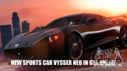 La nouvelle voiture de sport et de bonus de casino dans GTA Online