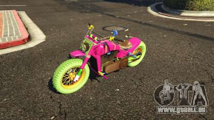 Western Nightmare Deathbike de GTA 5 - captures d'écran, des fonctions et une description de la moto