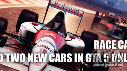 Championnat Open Wheel Racing dans GTA 5 Online et 2 courses de voiture dans la vente