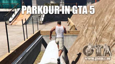 In GTA 5 parkour
