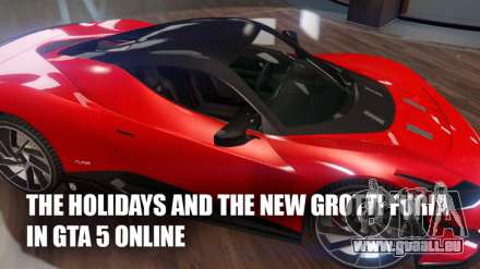 Neues Auto in GTA 5 Online und eine festliche Atmosphäre in das Spiel
