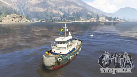 Tug aus GTA 5 - screenshots, Beschreibung und Eigenschaften von das Boot