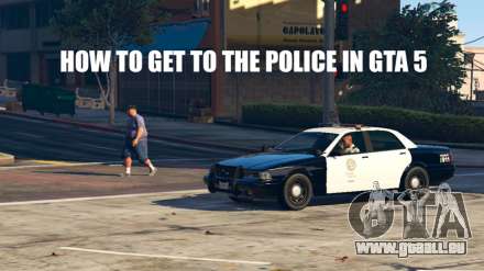 Comment se rendre à la police dans GTA 5