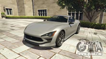 Lampadati Furore GT de GTA 5 - captures d'écran, la description et les spécifications d'une voiture de sport