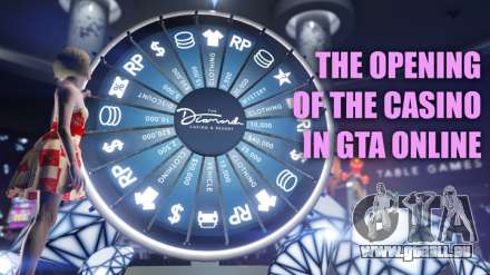 Dans GTA Online a été ouvert pour la première fois un vrai casino