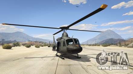 Buckingham Valkyrie MOD.0 von GTA 5 - screenshots, features und Beschreibung Hubschrauber