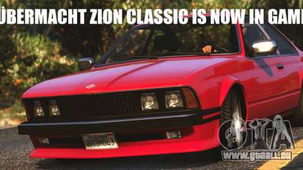 New Übermacht Zion Classic went on sale in GTA 5 Online