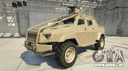 HVY Insurgent Pick-Up Custom von GTA 5 - Merkmale, Beschreibung und screenshots