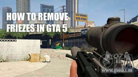 Comment faire pour supprimer le gèle dans GTA 5 online