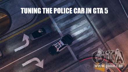 Comment régler une voiture de police dans GTA 5