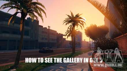 Comment faire pour voir la galerie dans GTA 5