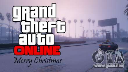 Ersten Schnee und dem neuen Jahr präsentiert sich in GTA Online