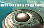 Wo in GTA San Andreas finden Sie das UFO