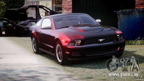 Ford Mustang V6 2010 Chrome v1.0 pour GTA 4