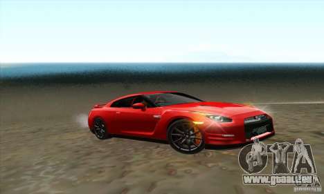 Nissan GT-R R-35 2012 pour GTA San Andreas