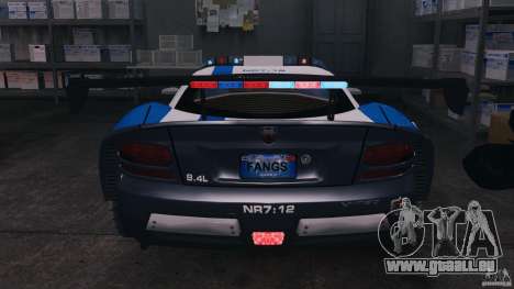 Dodge Viper SRT-10 ACR ELITE POLICE [ELS] für GTA 4