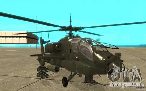 AH-64 Apache pour GTA San Andreas