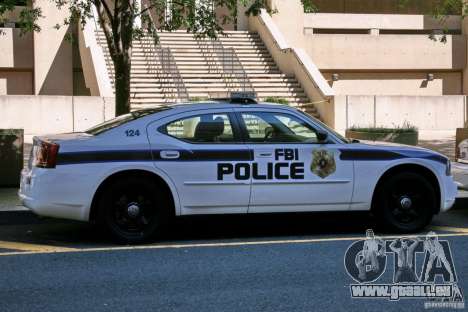 Dodge Charger FBI Police pour GTA 4