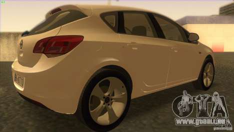 Opel Astra 2010 für GTA San Andreas