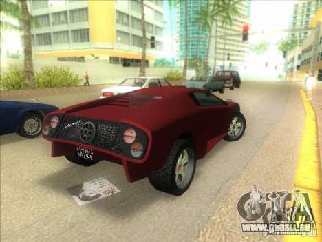 Infernus aus GTA IV für GTA Vice City