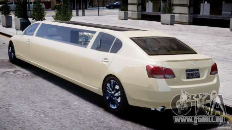 Lexus GS450 2006 Limousine pour GTA 4