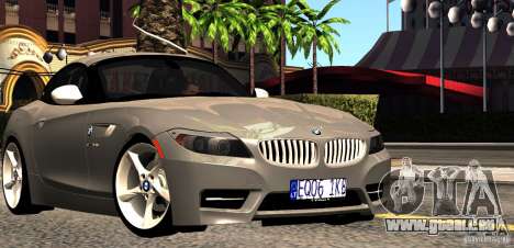 BMW Z4 Stock 2010 für GTA San Andreas