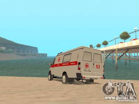 Gazelle 2705-Ambulanz für GTA San Andreas