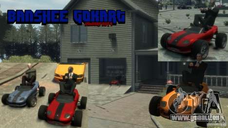 Banshee Go Kart pour GTA 4
